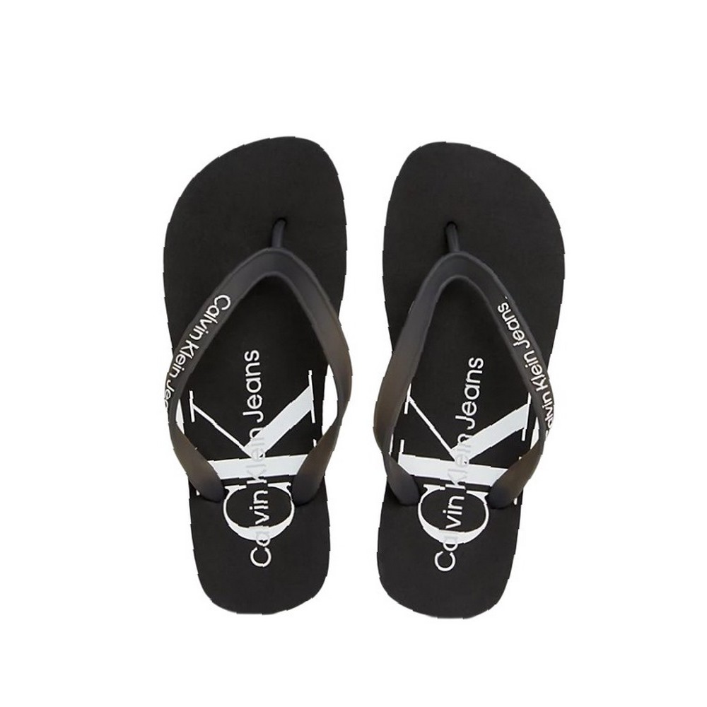 CALVIN KLEIN JEANS BEACH SANDAL ΠΑΝΤΟΦΛΑ ΓΥΝΑΙΚΕΙΑ BLACK