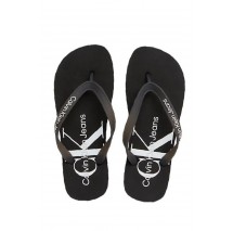 CALVIN KLEIN JEANS BEACH SANDAL ΠΑΝΤΟΦΛΑ ΓΥΝΑΙΚΕΙΑ BLACK