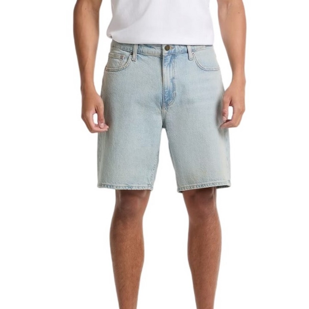 GUESS JEANS REGULAR DENIM SHORT ΣΟΡΤΣ ΓΥΝΑΙΚΕΙΟ INDIGO