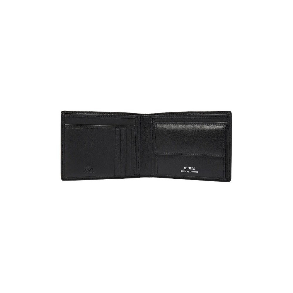 GUESS BOSTON BIFOLD M ΠΟΡΤΟΦΟΛΙ ΑΝΔΡΙΚΟ BLACK