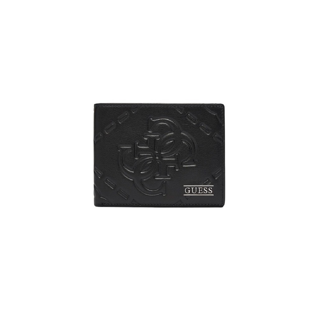 GUESS BOSTON BIFOLD M ΠΟΡΤΟΦΟΛΙ ΑΝΔΡΙΚΟ BLACK