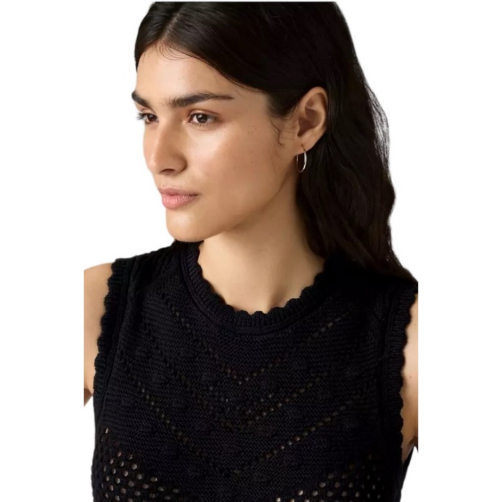 LEVIS® ADRIENNE CROCHET TANK ΤΟΠ ΓΥΝΑΙΚΕΙΟ BLACK