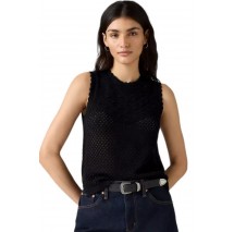 LEVIS® ADRIENNE CROCHET TANK ΤΟΠ ΓΥΝΑΙΚΕΙΟ BLACK
