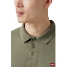 LEVIS HM POLO 358830277 T-SHIRT ΜΠΛΟΥΖΑ ΑΝΔΡΙΚΗ GREEN