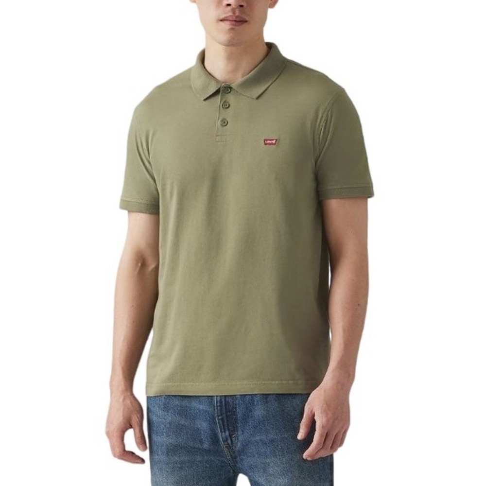 LEVIS HM POLO 358830277 T-SHIRT ΜΠΛΟΥΖΑ ΑΝΔΡΙΚΗ GREEN