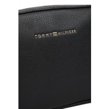 TOMMY HILFIGER LOGOTAPE CAMERA BAG ΤΣΑΝΤΑ ΓΥΝΑΙΚΕΙΑ BLACK
