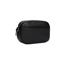 TOMMY HILFIGER LOGOTAPE CAMERA BAG ΤΣΑΝΤΑ ΓΥΝΑΙΚΕΙΑ BLACK
