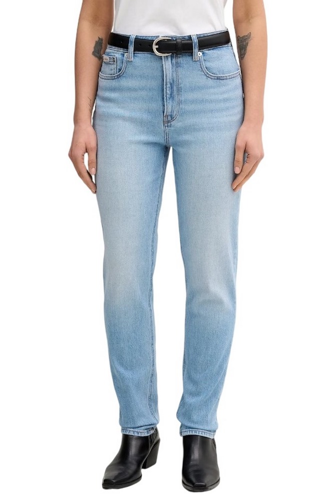 CALVIN KLEIN JEANS NEW MOM JEAN PANAMA ΠΑΝΤΕΛΟΝΙ ΓΥΝΑΙΚΕΙΟ LIGHT DENIM