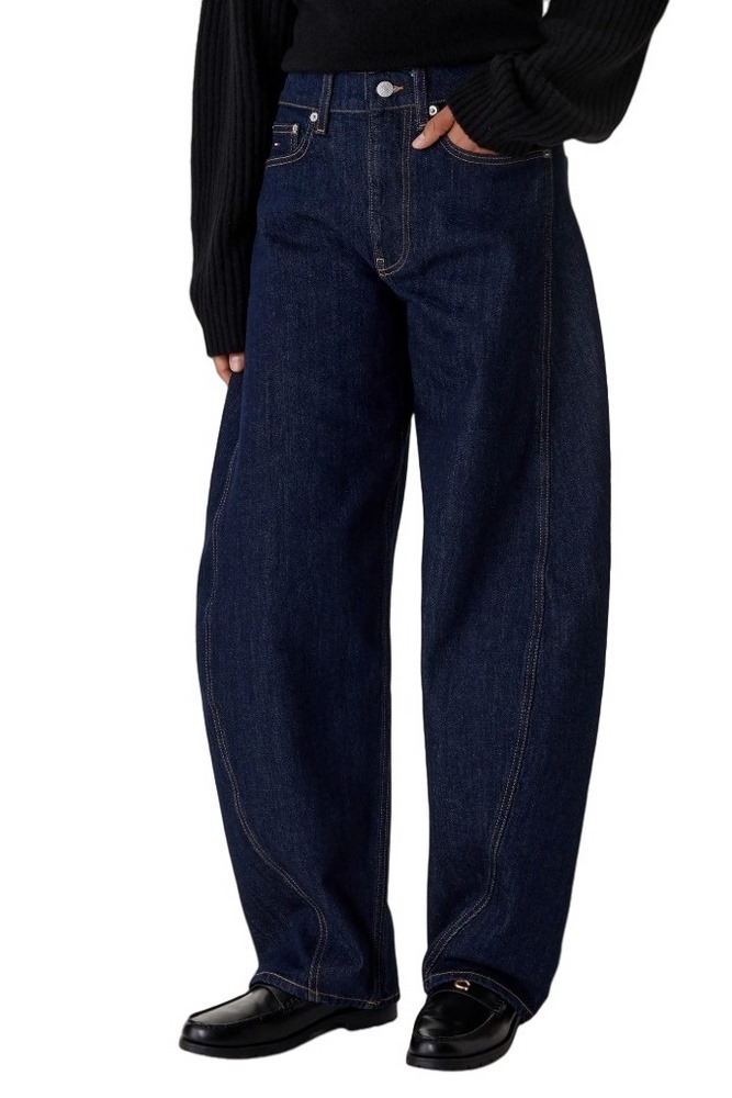 TOMMY JEANS ELLA MID BARREL DI4156 ΤΖΙΝ ΠΑΝΤΕΛΟΝΙ ΓΥΝΑΙΚΕΙΟ DENIM DARK