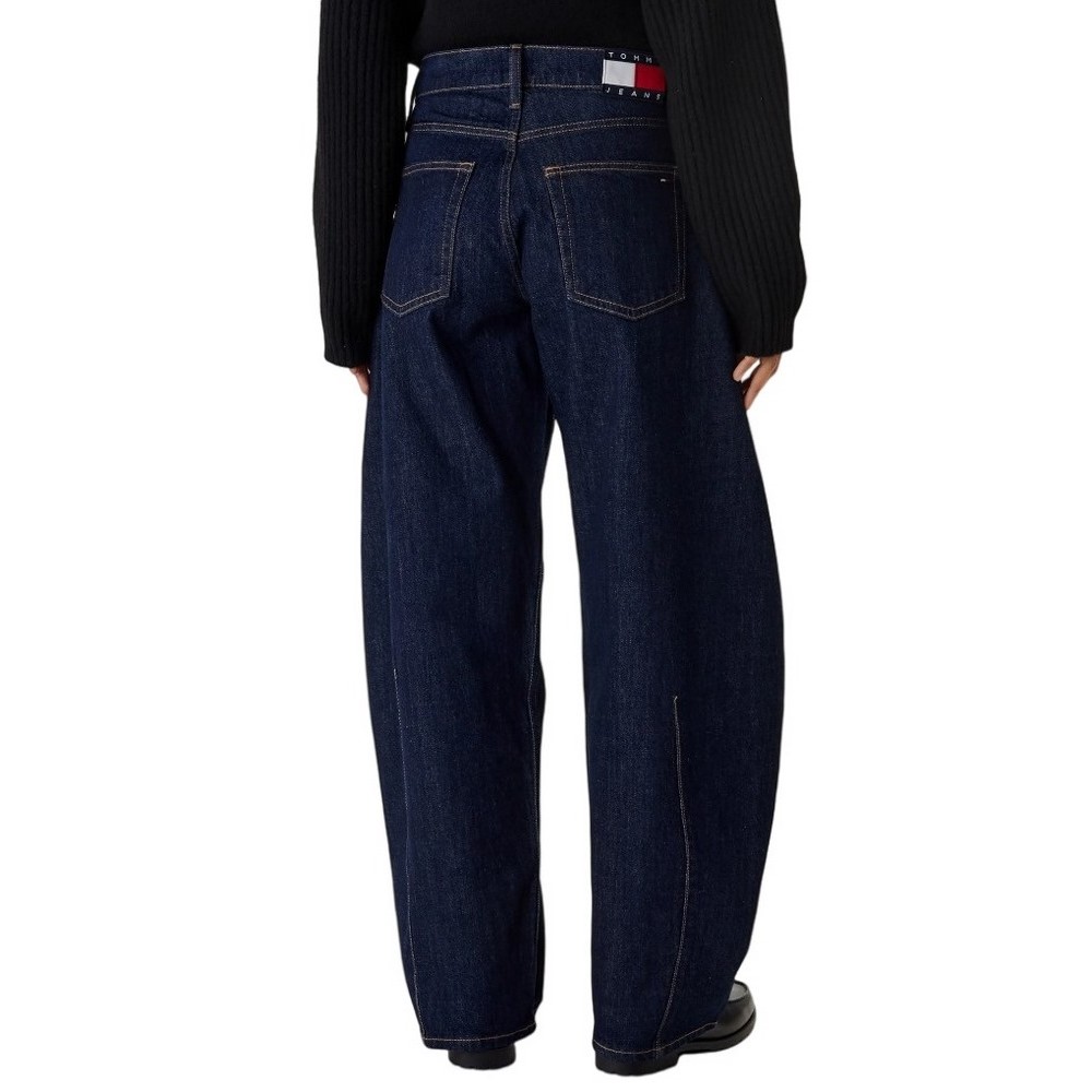 TOMMY JEANS ELLA MID BARREL DI4156 ΤΖΙΝ ΠΑΝΤΕΛΟΝΙ ΓΥΝΑΙΚΕΙΟ DENIM DARK