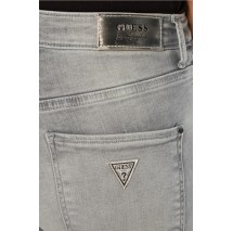 GUESS SEXY STRAIGHT ΠΑΝΤΕΛΟΝΙ ΓΥΝΑΙΚΕΙΟ GREY