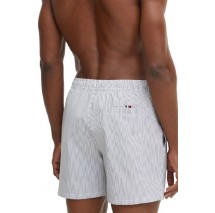 TOMMY HILFIGER MEDIUM DRAWSTRING STRIPE ΜΑΓΙΟ ΑΝΔΡΙΚΟ BLUE