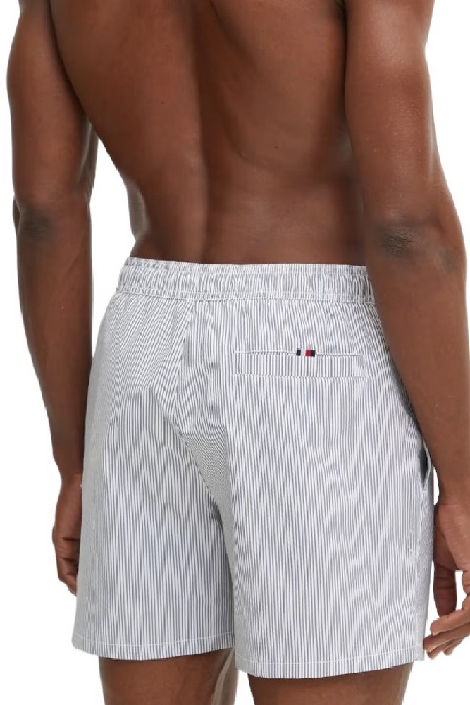 TOMMY HILFIGER MEDIUM DRAWSTRING STRIPE ΜΑΓΙΟ ΑΝΔΡΙΚΟ BLUE