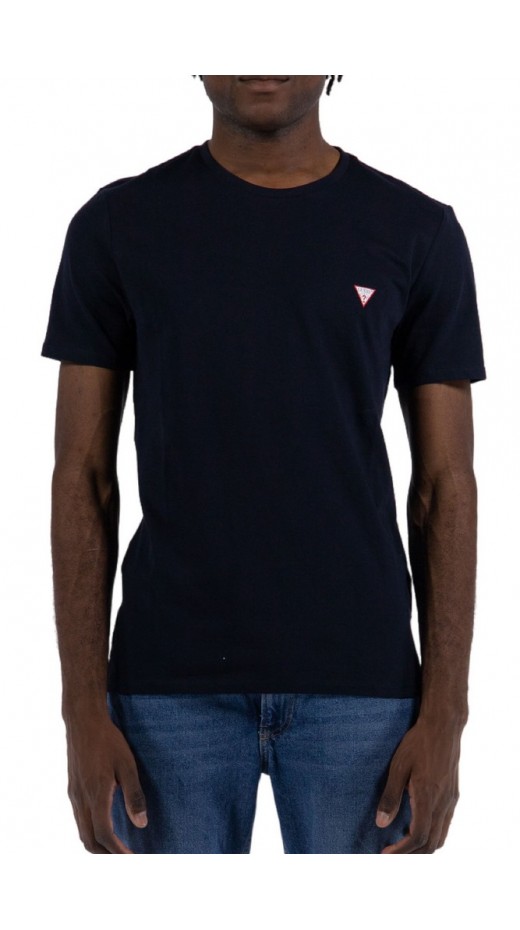 GUESS CN SS CORE TEE T-SHIRT ΜΠΛΟΥΖΑ ΑΝΔΡΙΚΗ NAVY