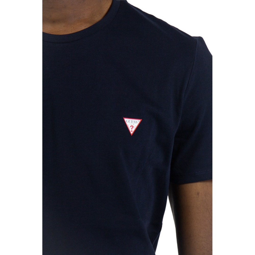 GUESS CORE T-SHIRT ΜΠΛΟΥΖΑ ΑΝΔΡΙΚΗ NAVY