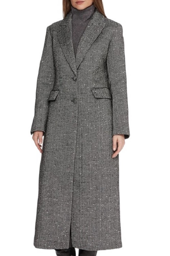 GUESS STEFANIA FITTED COAT ΠΑΛΤΟ ΓΥΝΑΙΚΕΙΟ BLACK