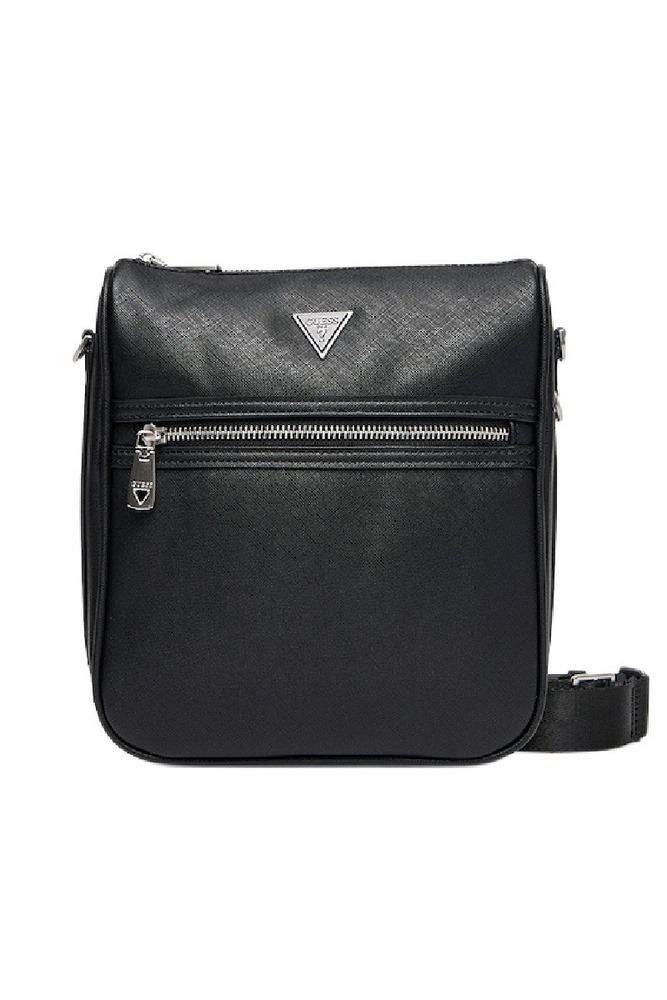 GUESS MILANO CROSSBODY 2 ΤΣΑΝΤΑ ΑΝΔΡΙΚΗ BLACK