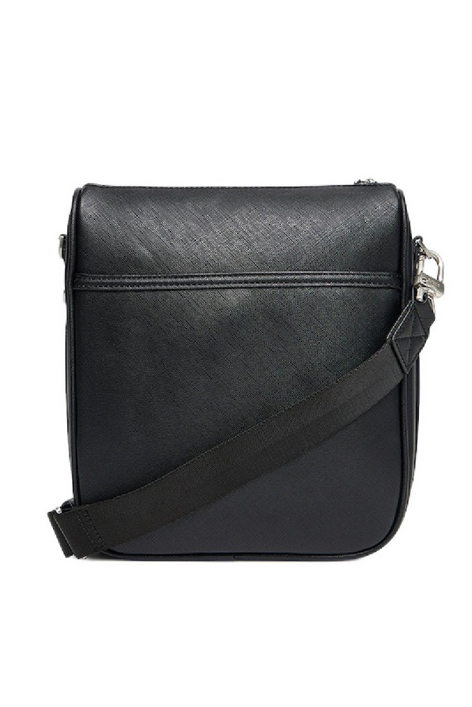GUESS MILANO CROSSBODY 2 ΤΣΑΝΤΑ ΑΝΔΡΙΚΗ BLACK