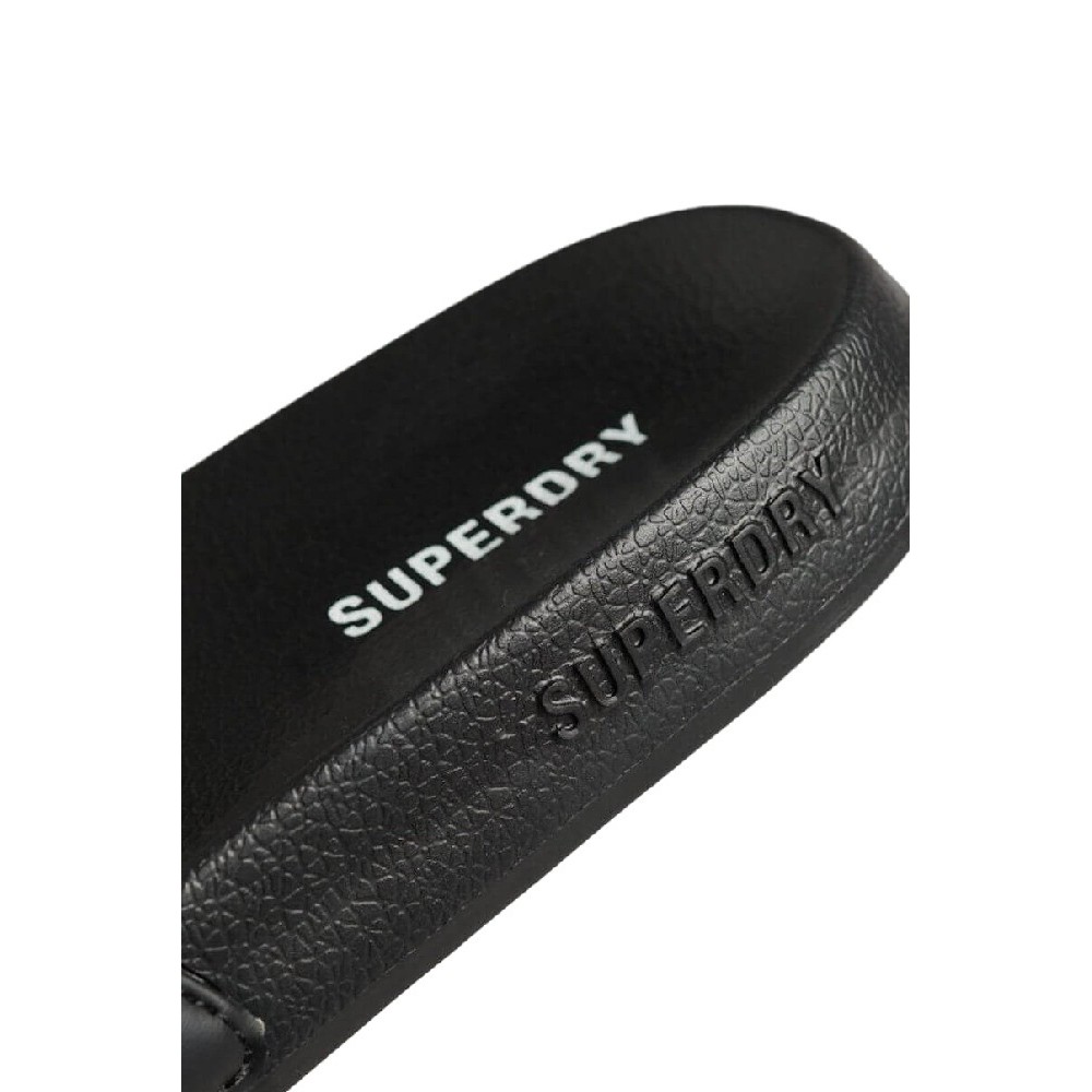 SUPERDRY CORE VEGAN POOL SLIDE ΠΑΝΤΟΦΛΑ ΑΝΔΡΙΚΗ BLACK