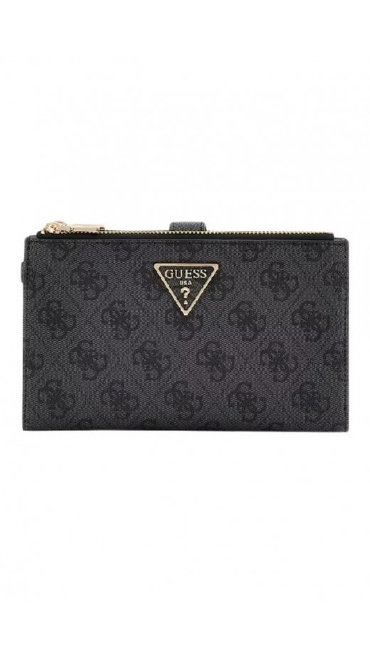 GUESS LAUREL II SLG DBL ZIP ORGNZR ΠΟΡΤΟΦΟΛΙ ΓΥΝΑΙΚΕΙΟ GREY