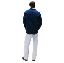 TOMMY JEANS QUILTED PADDED OVERSHIRT ΜΠΟΥΦΑΝ ΑΝΔΡΙΚΟ DARK NAVY