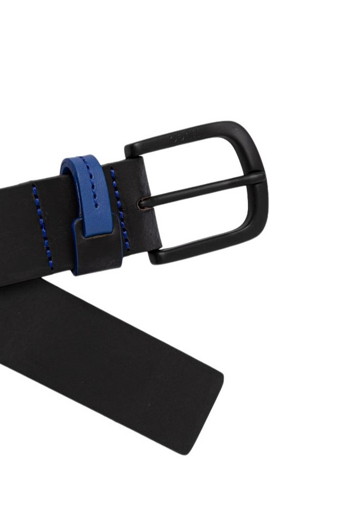 HUGO BOSS CASUAL BELTS BRETTY BLOOP ΖΩΝΗ ΑΝΔΡΙΚΗ BLACK