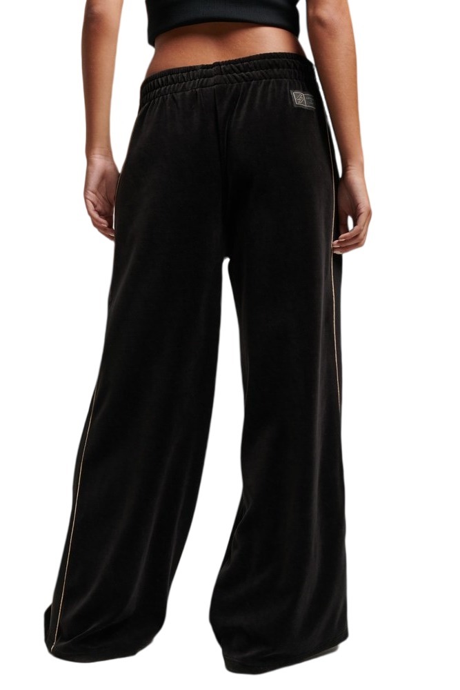 ΠΑΝΤΕΛΟΝΙ ΦΟΡΜΑΣ D2 CODE VELOUR JOGGER ΓΥΝΑΙΚΕΙΟ SUPERDRY BLACK