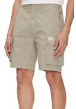 CALVIN KLEIN JEANS WASHED CARGO SHORT ΒΕΡΜΟΥΔΑ ΑΝΔΡΙΚΗ OLIVE