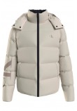 CALVIN KLEIN JEANS ESSENTIALS NON DOWN JACKET ΜΠΟΥΦΑΝ ΑΝΔΡΙΚΟ ECRU