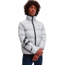 CALVIN KLEIN JEANS ESSENTIALS NON DOWN JACKET ΜΠΟΥΦΑΝ ΑΝΔΡΙΚΟ GREY