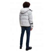 CALVIN KLEIN JEANS ESSENTIALS NON DOWN JACKET ΜΠΟΥΦΑΝ ΑΝΔΡΙΚΟ GREY