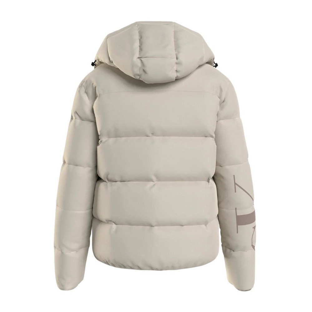 CALVIN KLEIN JEANS ESSENTIALS NON DOWN JACKET ΜΠΟΥΦΑΝ ΑΝΔΡΙΚΟ ECRU