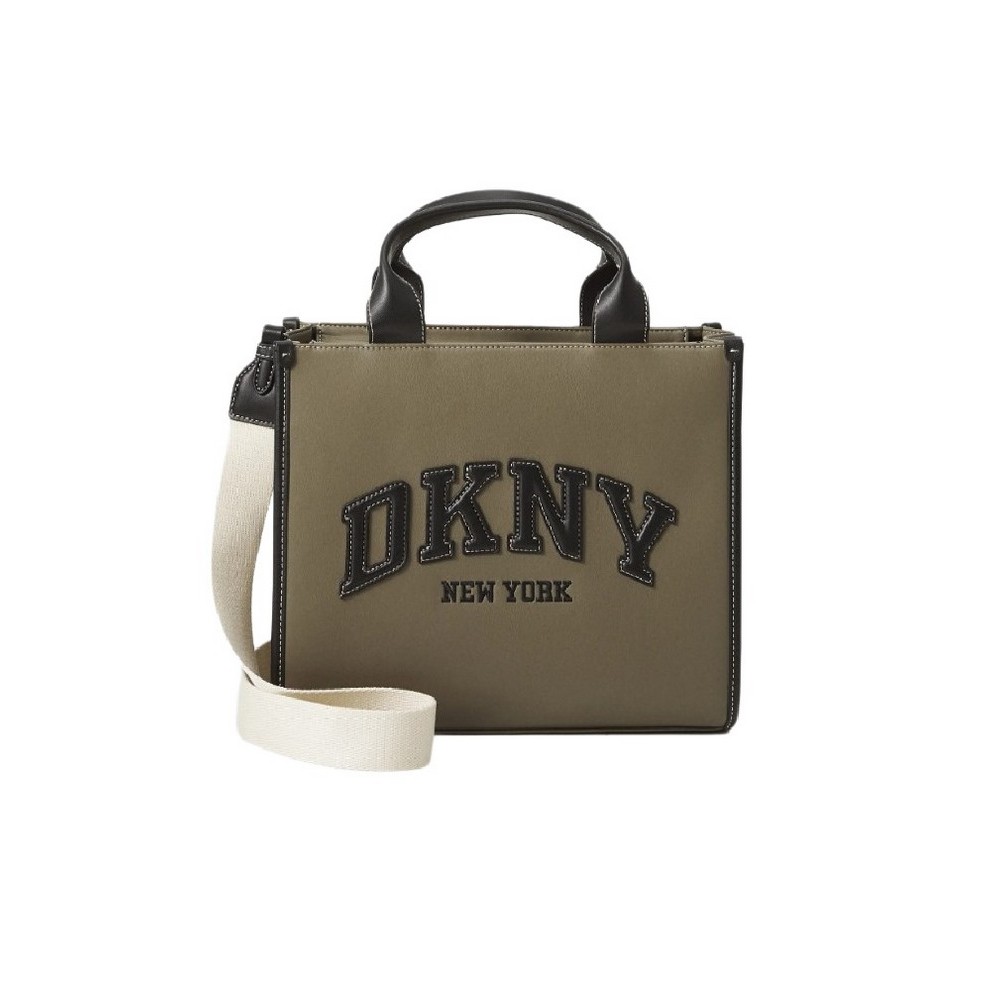 DKNY HADLEE TOTE HANDBAG R52AZC80 ΤΣΑΝΤΑ ΓΥΝΑΙΚΕΙΑ KHAKI