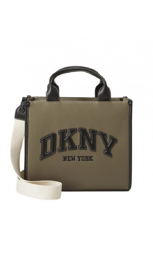 DKNY HADLEE TOTE HANDBAG R52AZC80 ΤΣΑΝΤΑ ΓΥΝΑΙΚΕΙΑ KHAKI