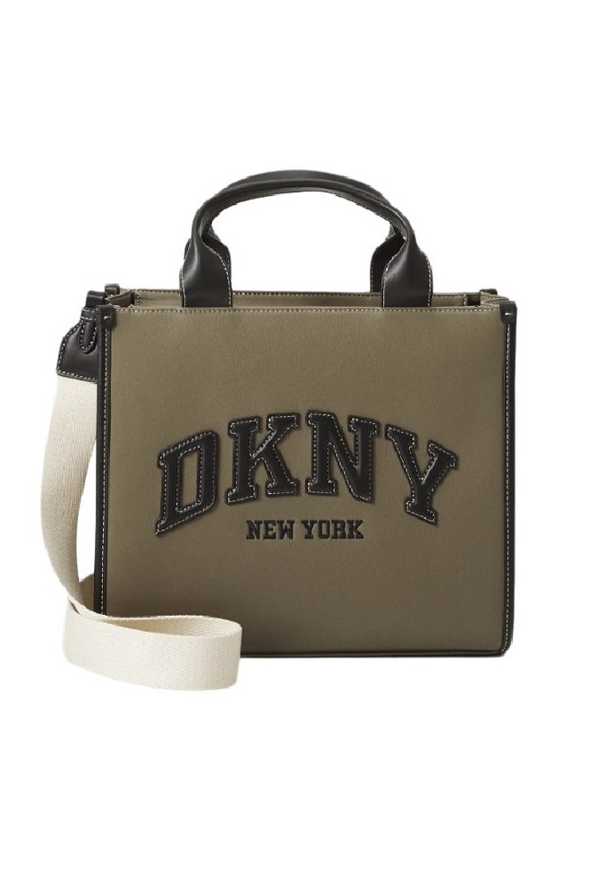 DKNY HADLEE TOTE HANDBAG R52AZC80 ΤΣΑΝΤΑ ΓΥΝΑΙΚΕΙΑ KHAKI