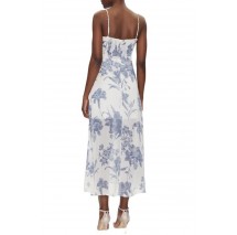 GUESS SL ELLIE DRESS ΦΟΡΕΜΑ ΓΥΝΑΙΚΕΙΟ WHITE/BLUE